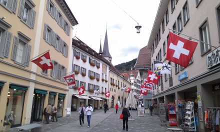 Chur, Zwitserland. Foto Davied van Berlo