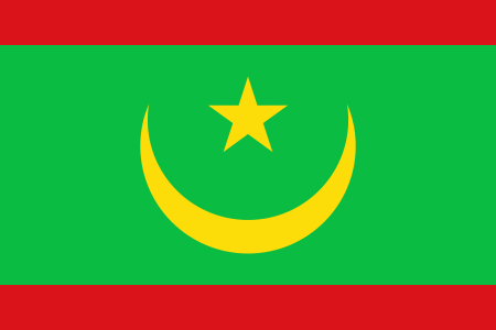 Mauretanië vervangt haar vlag