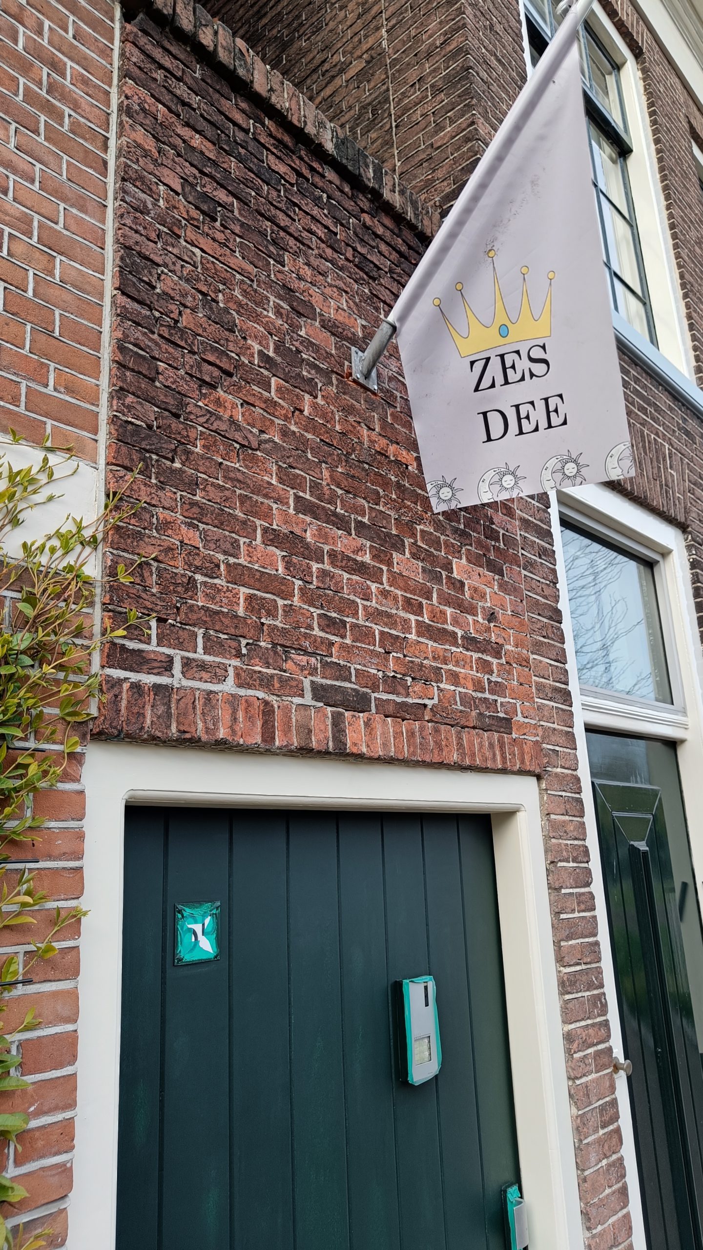 Studentenhuis Zes Dee, Levendaal 6d te Leiden